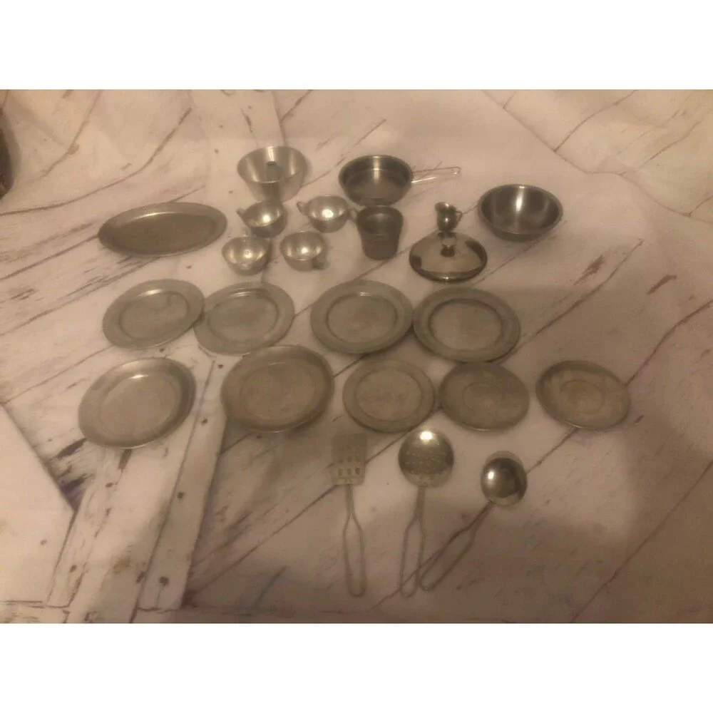 Kids play metal baking kitchen antique